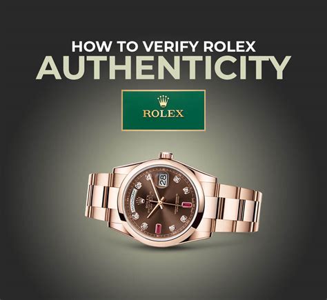 how to check rolex authenticity|does rolex authenticate watches.